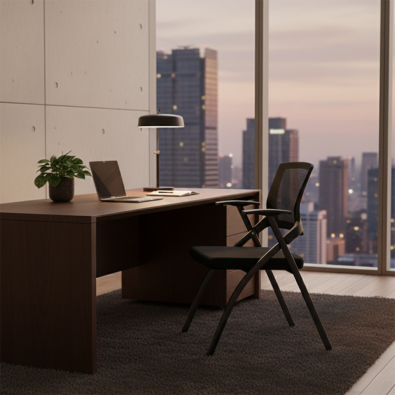 Modern Rectangular Desk Chair