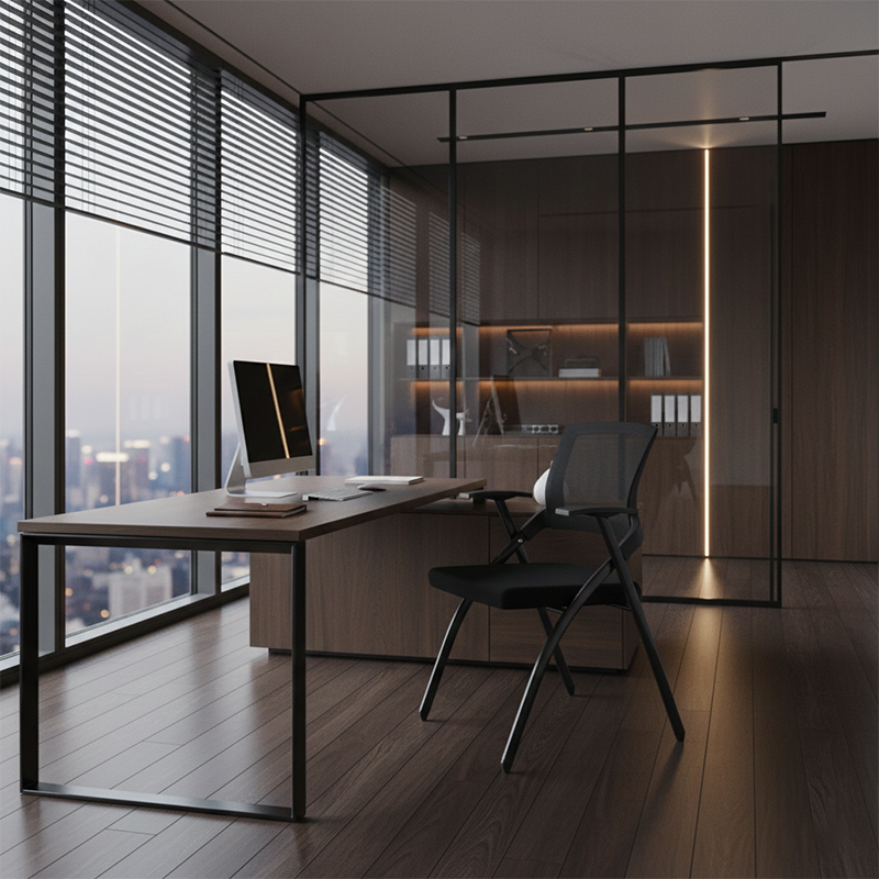 Modern Rectangular Desk Chair