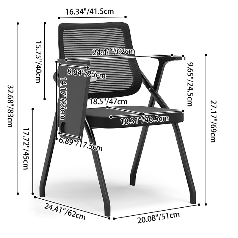 Modern Rectangular Desk Chair