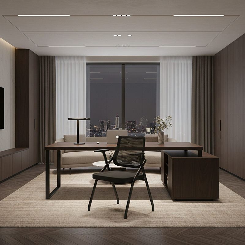 Modern Rectangular Desk Chair