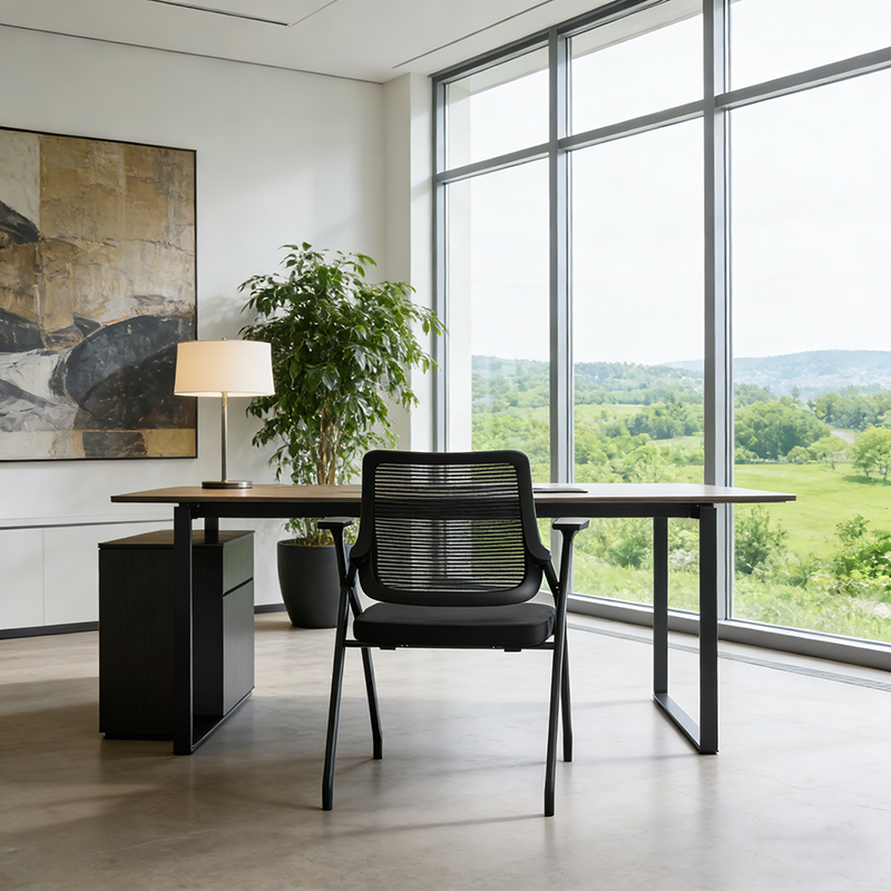 Modern Rectangular Desk Chair
