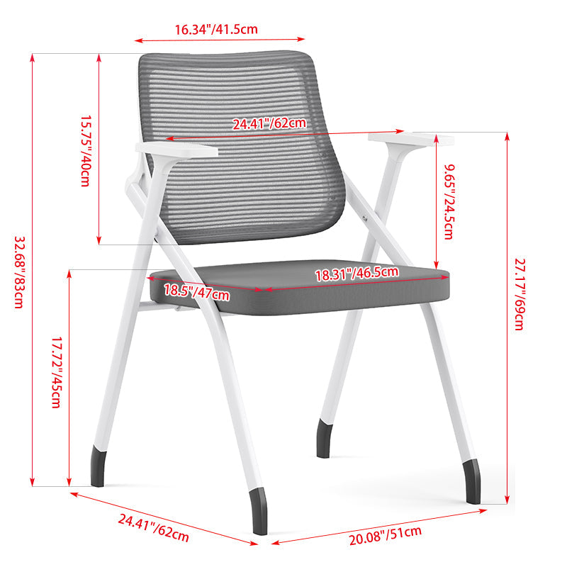Modern Rectangular Desk Chair