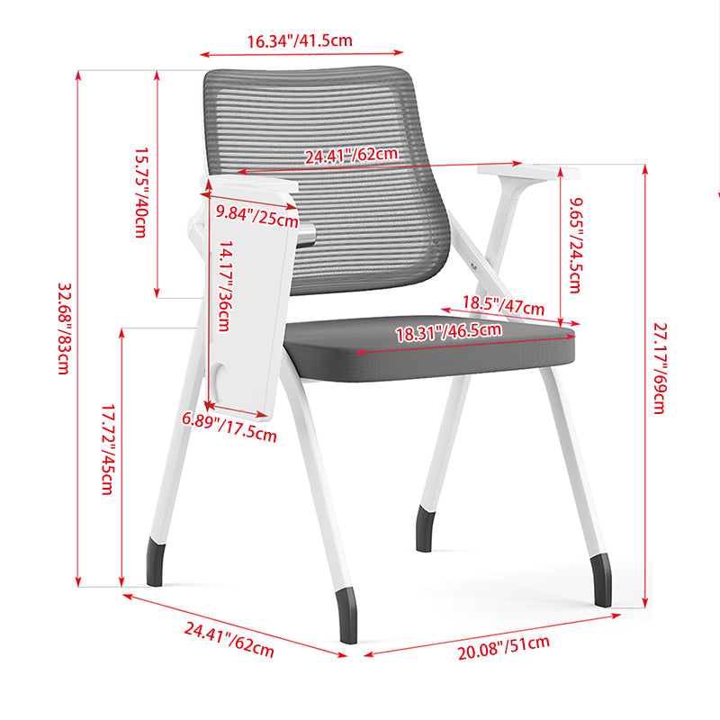 Modern Rectangular Desk Chair