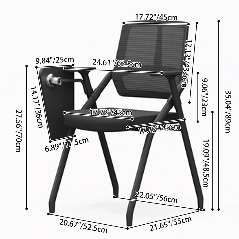 Modern Rectangular Desk Chair