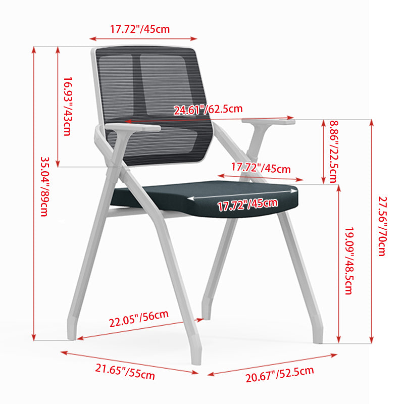 Modern Rectangular Desk Chair