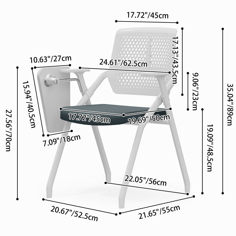 Modern Rectangular Desk Chair