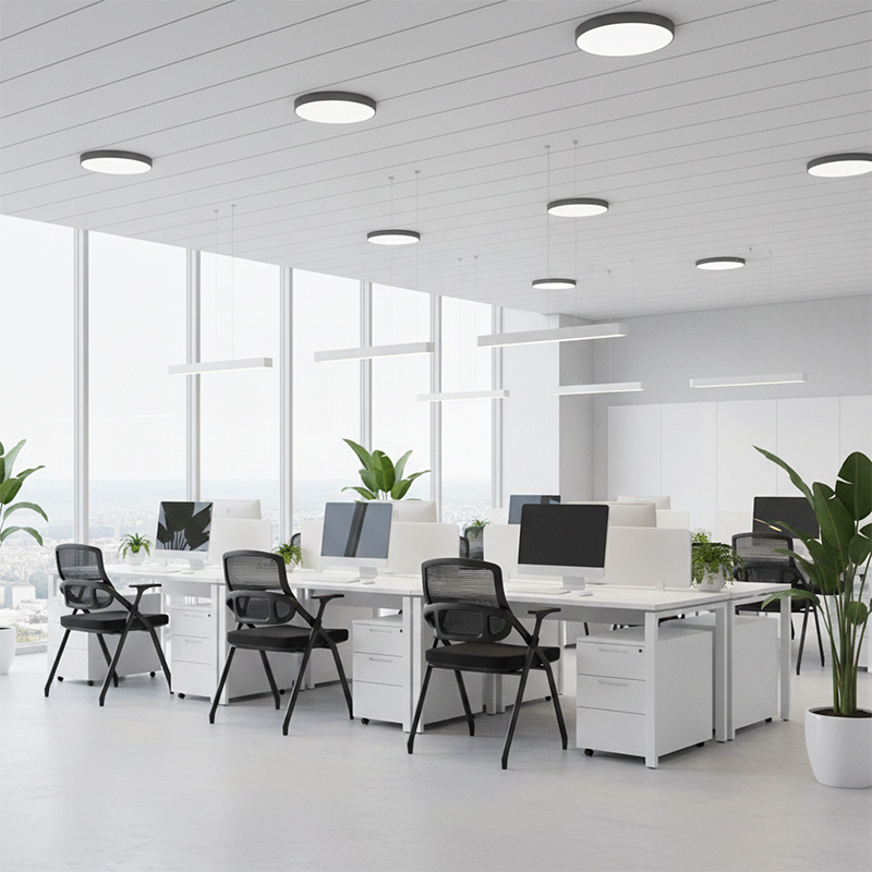 Modern Rectangular Desk Chair