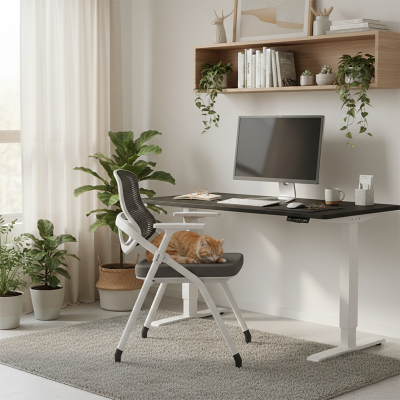 Modern Rectangular Desk Chair