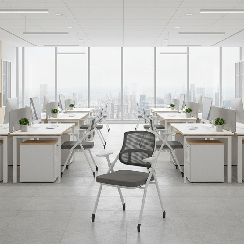 Modern Rectangular Desk Chair