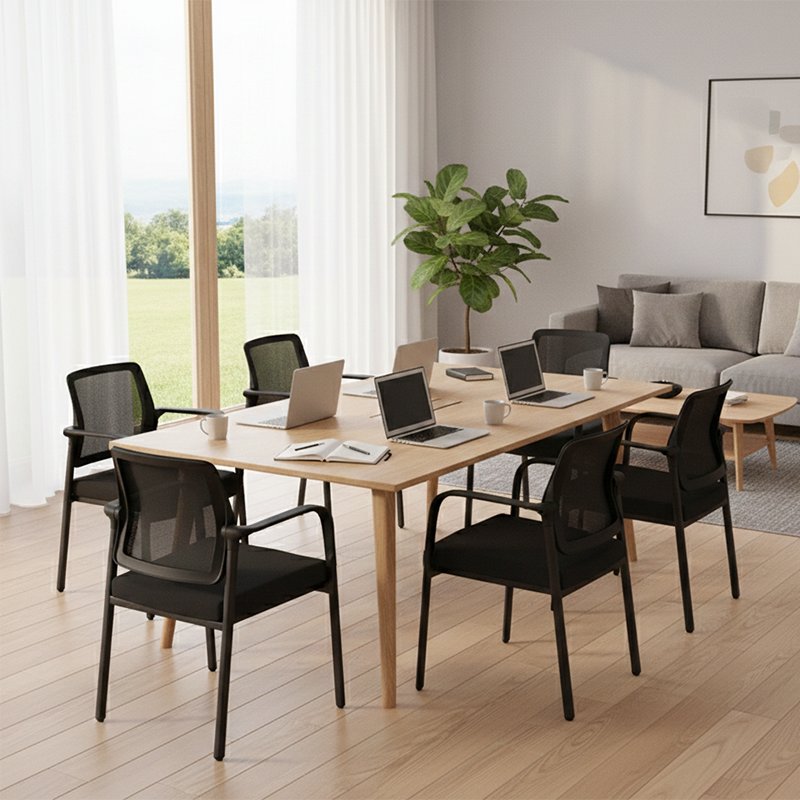 Modern Rectangular Desk Chair