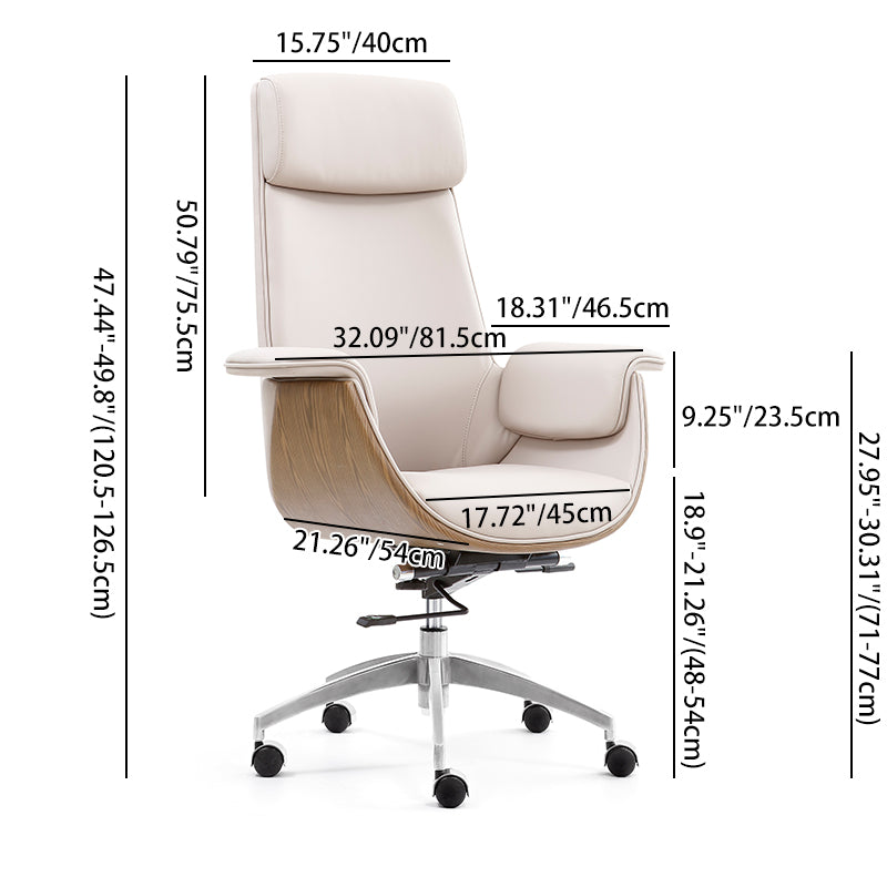 Modern Curved Desk Chair