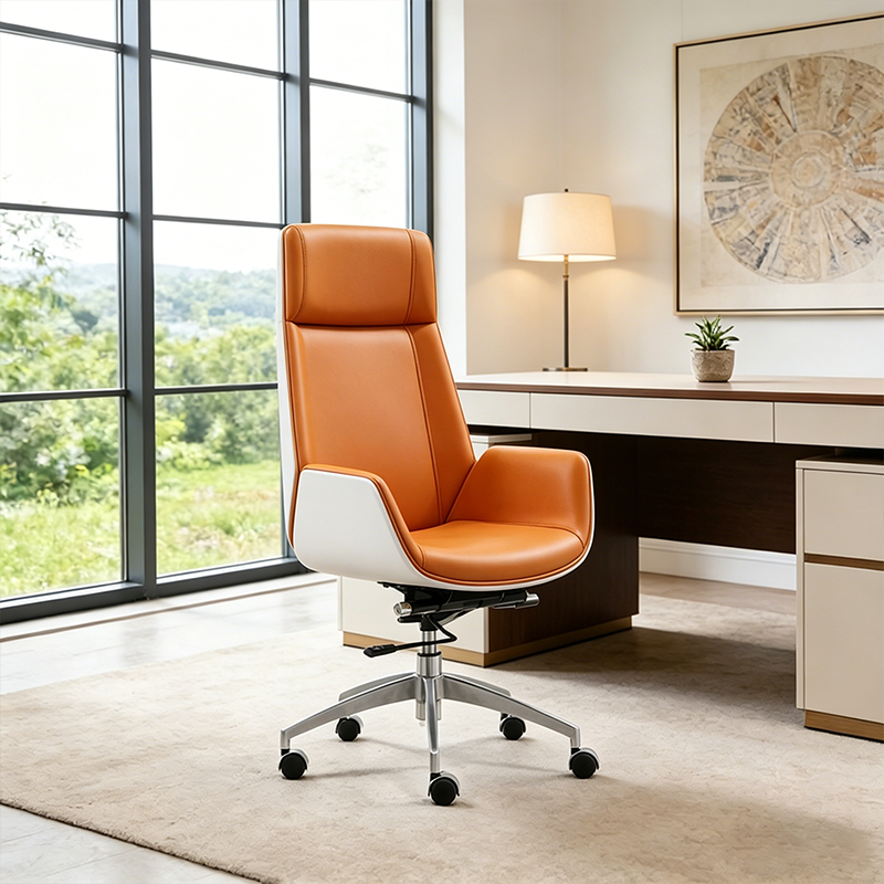 Modern Rectangular Desk Chair