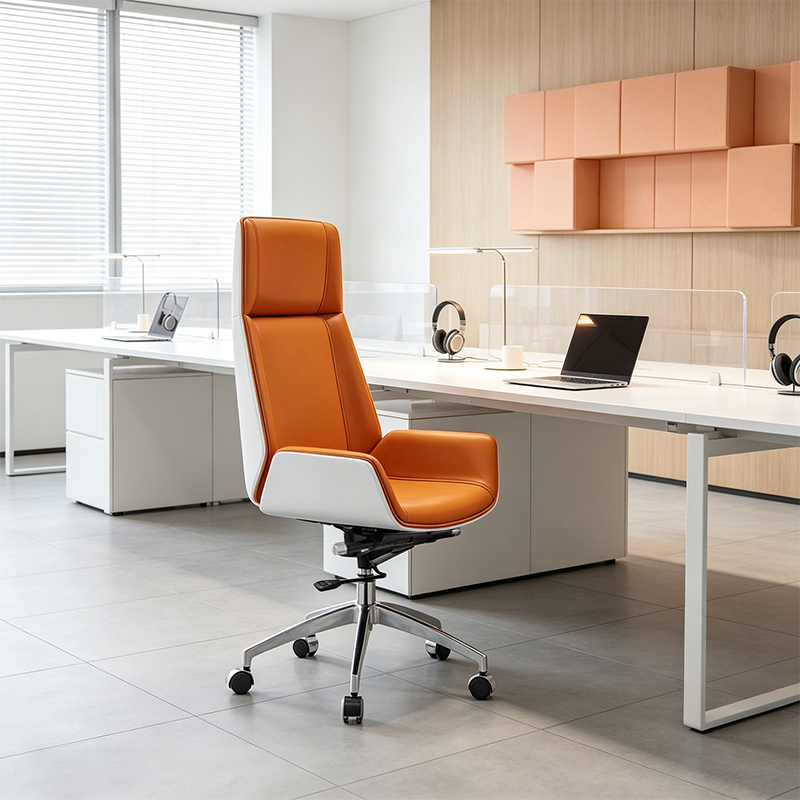 Modern Rectangular Desk Chair