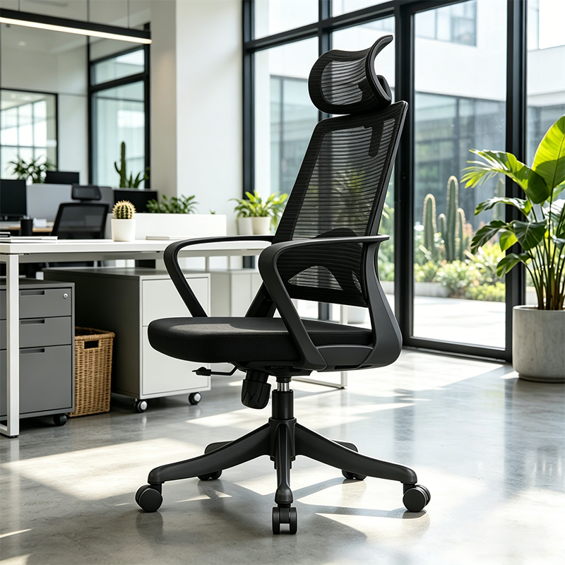 Modern Rectangular Desk Chair