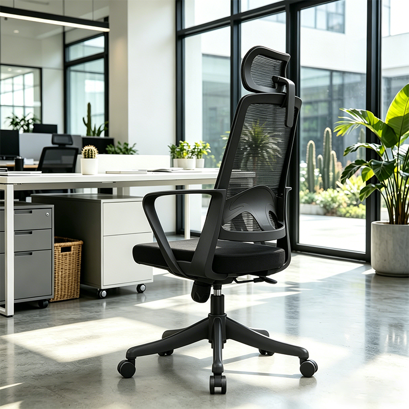 Modern Rectangular Desk Chair