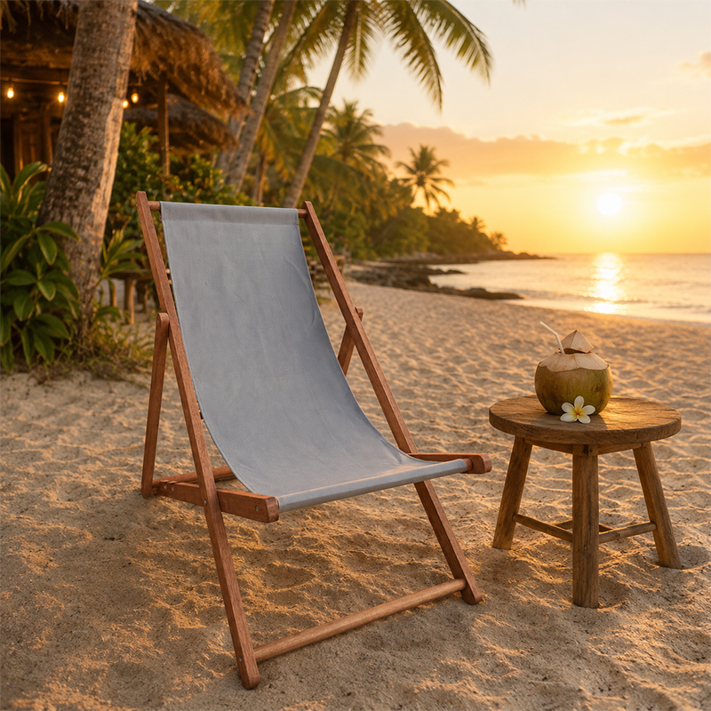 Minimalist Rectangular Lounge Chair