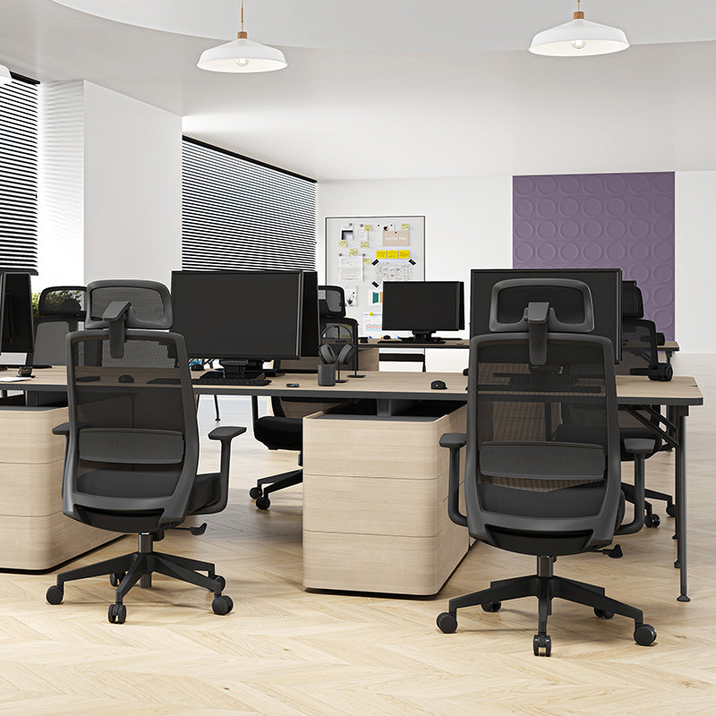 Minimalist High-Back Desk Chair