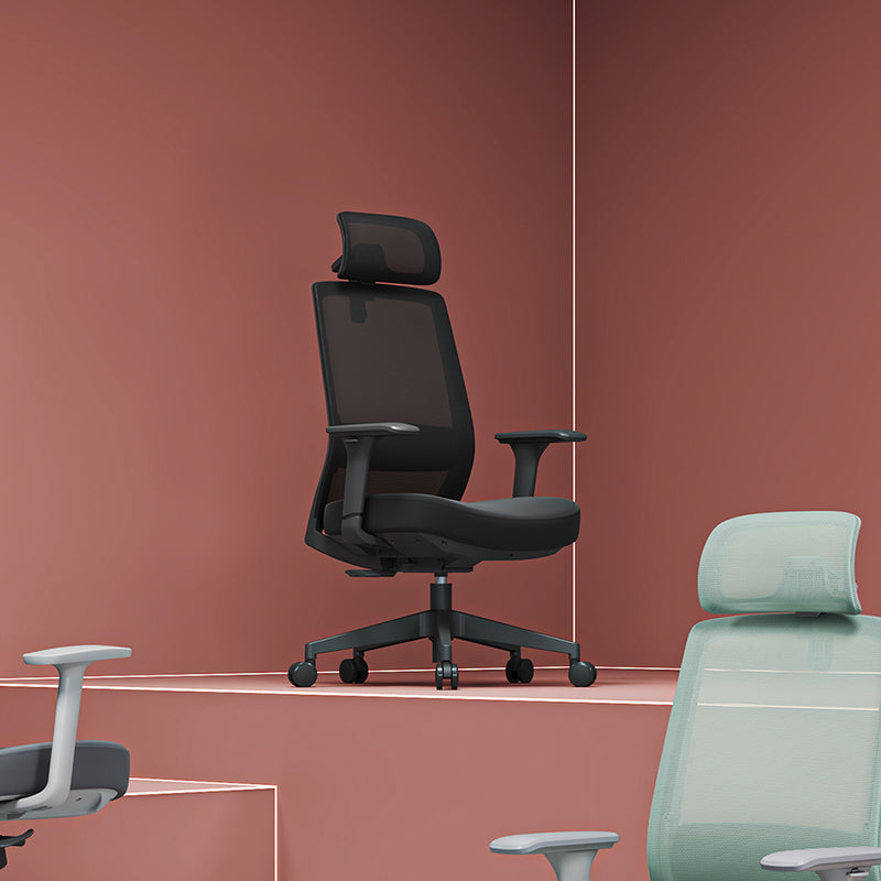 Minimalist High-Back Desk Chair