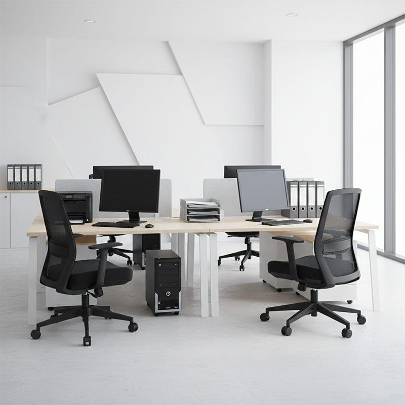 Minimalist Mid-Back Desk Chair