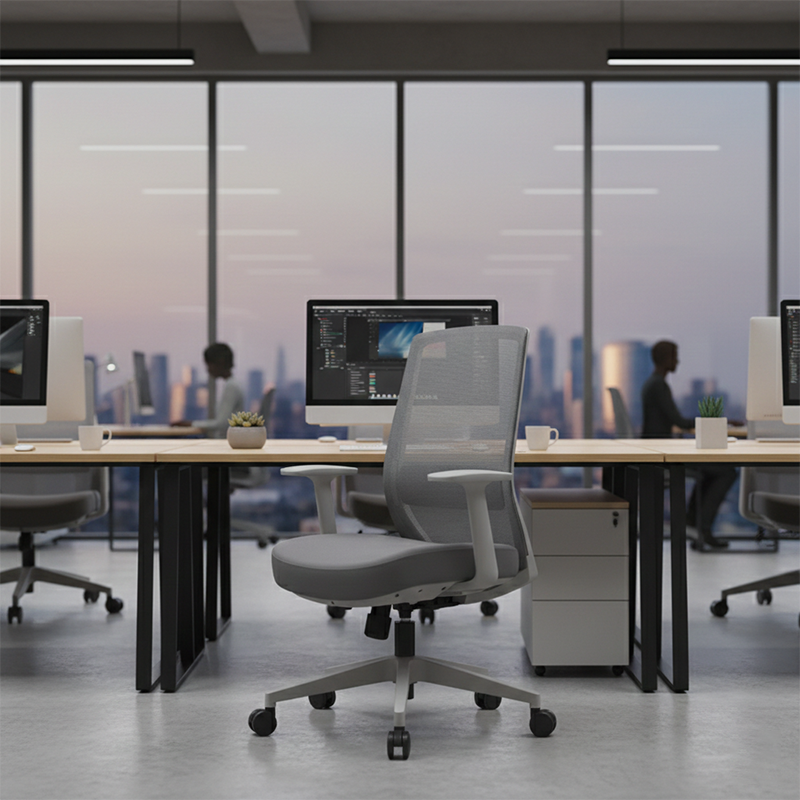 Minimalist Mid-Back Desk Chair