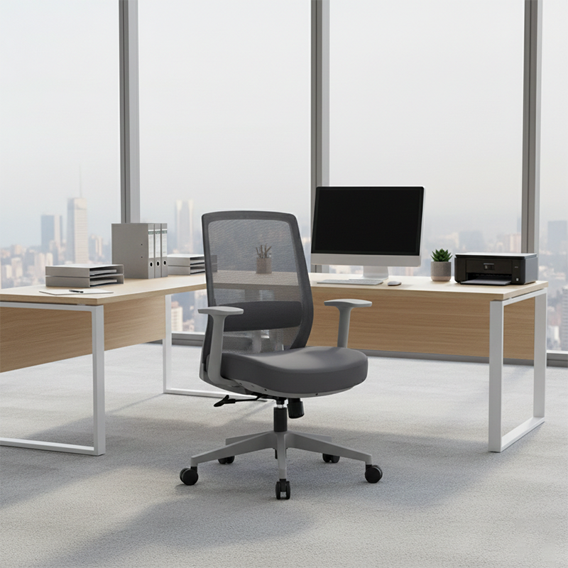 Minimalist Mid-Back Desk Chair