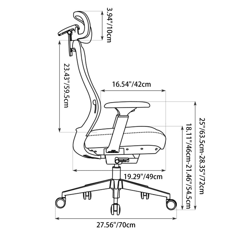 Minimalist Ergonomic Desk Chair