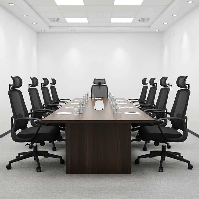 Minimalist High-Back Desk Chair
