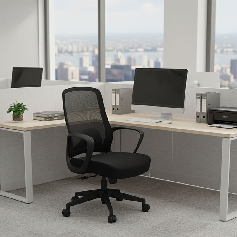 Minimalist Mid-Back Desk Chair