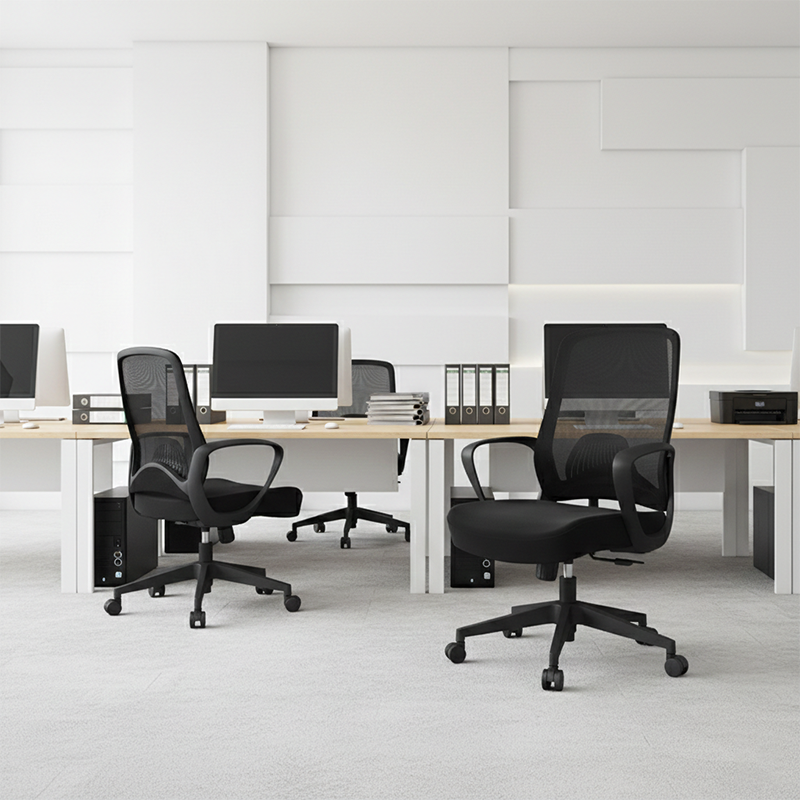 Minimalist Mid-Back Desk Chair