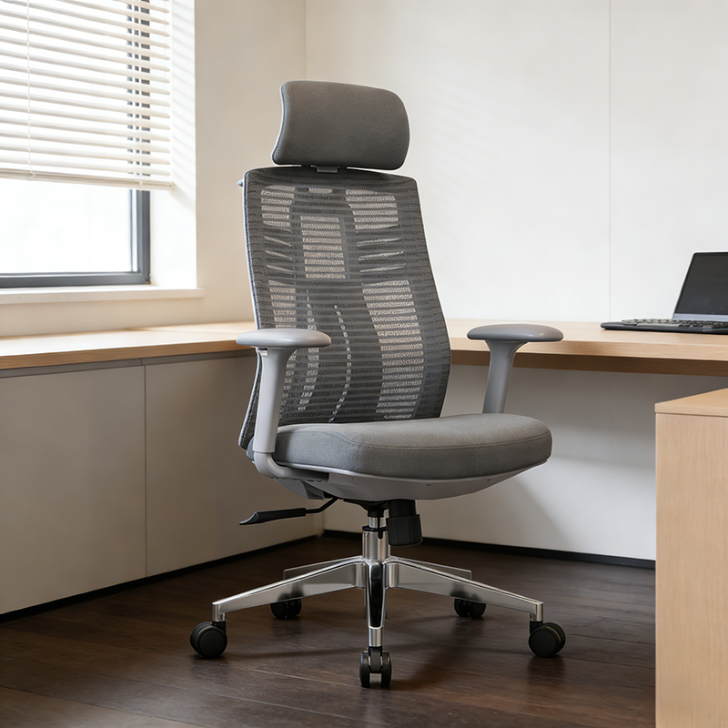 Minimalist High-Back Desk Chair