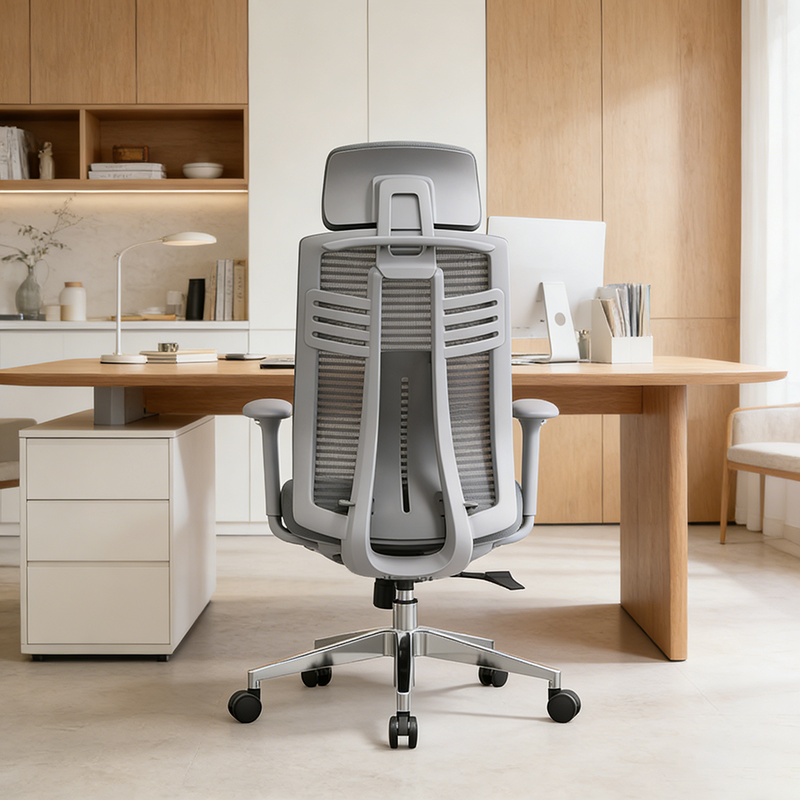 Minimalist High-Back Desk Chair