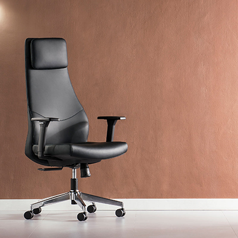 Minimalist High-Back Desk Chair