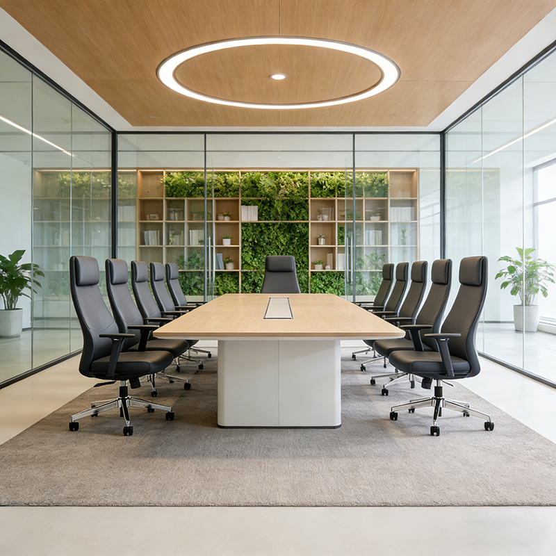 Minimalist High-Back Desk Chair