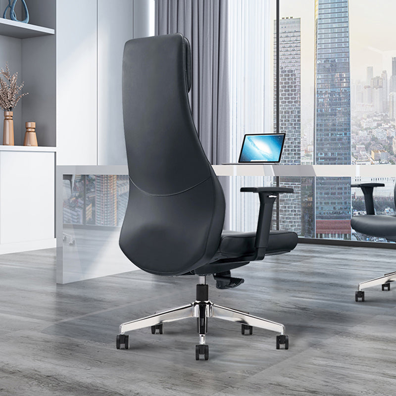 Minimalist High-Back Desk Chair