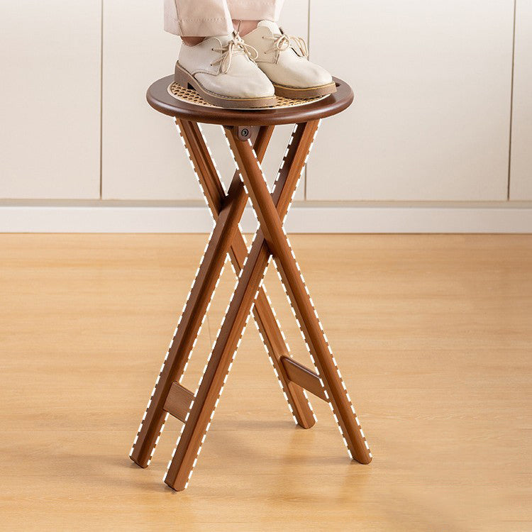 Contemporary Round Storage Stool