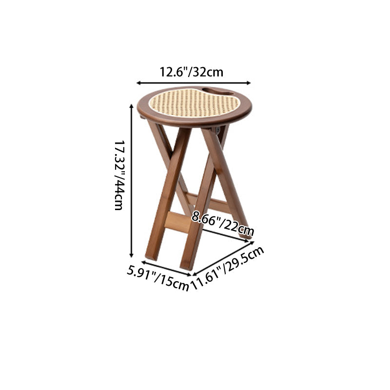 Contemporary Round Storage Stool