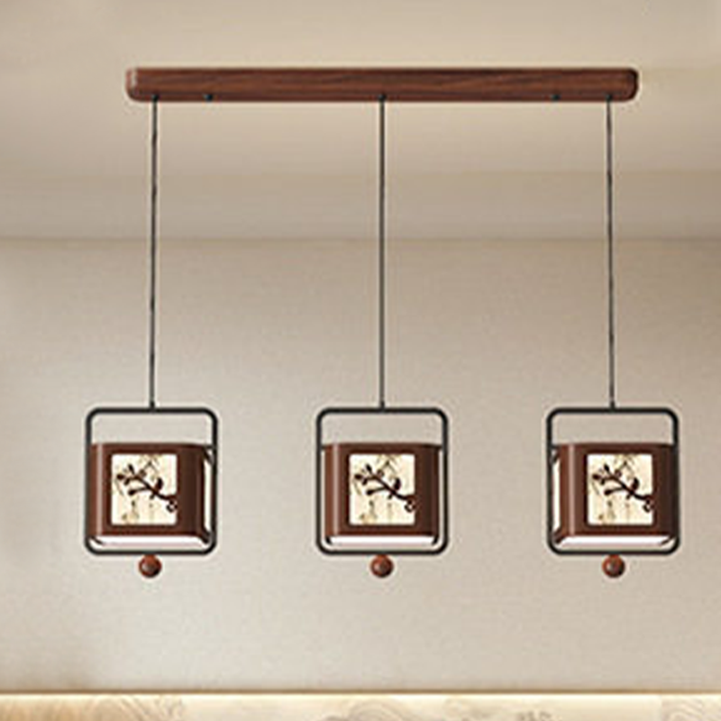 Traditional Square Pendant Light