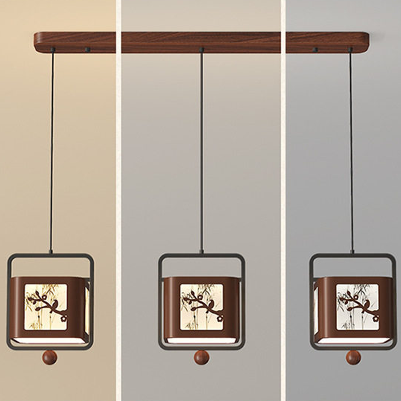 Traditional Square Pendant Light