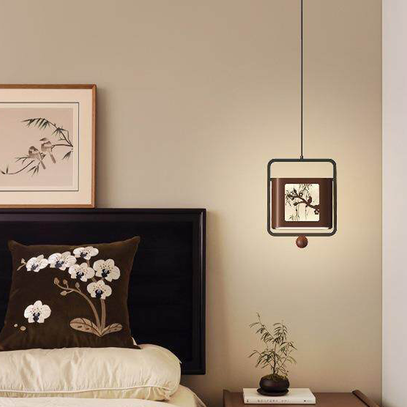 Traditional Square Pendant Light