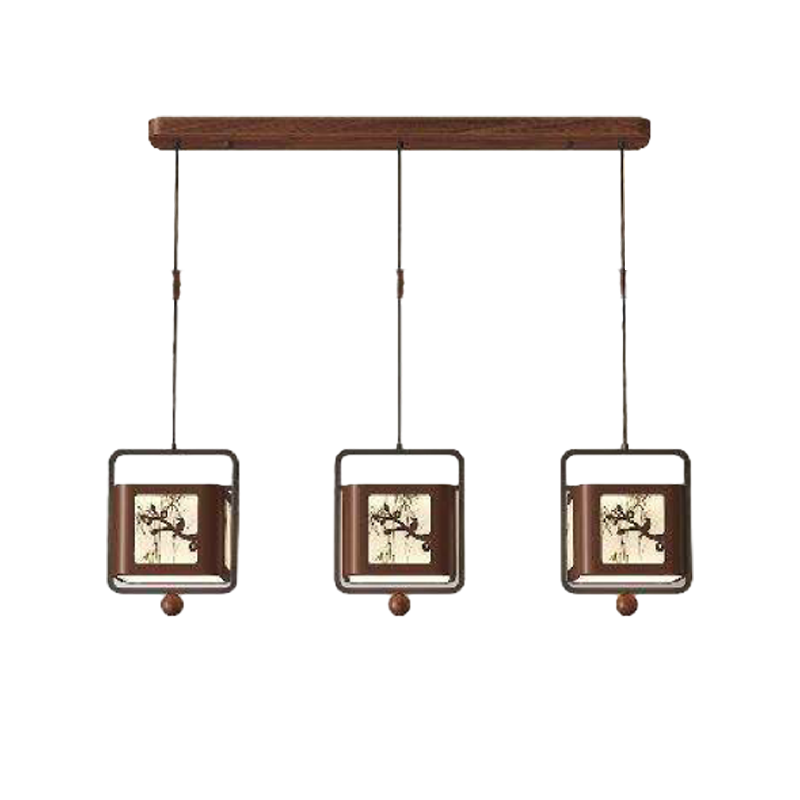 Traditional Square Pendant Light