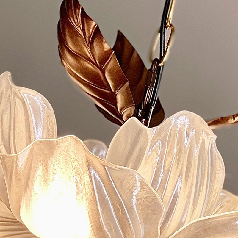 Traditional Petal Pendant Light
