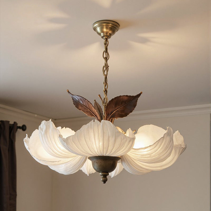 Traditional Petal Pendant Light