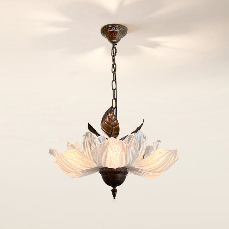 Traditional Petal Pendant Light