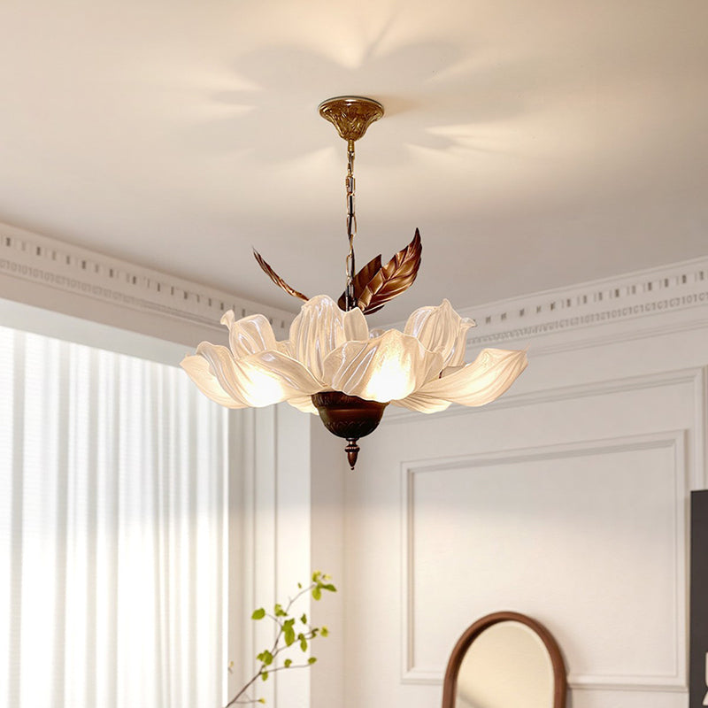 Traditional Petal Pendant Light