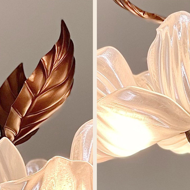 Traditional Petal Pendant Light