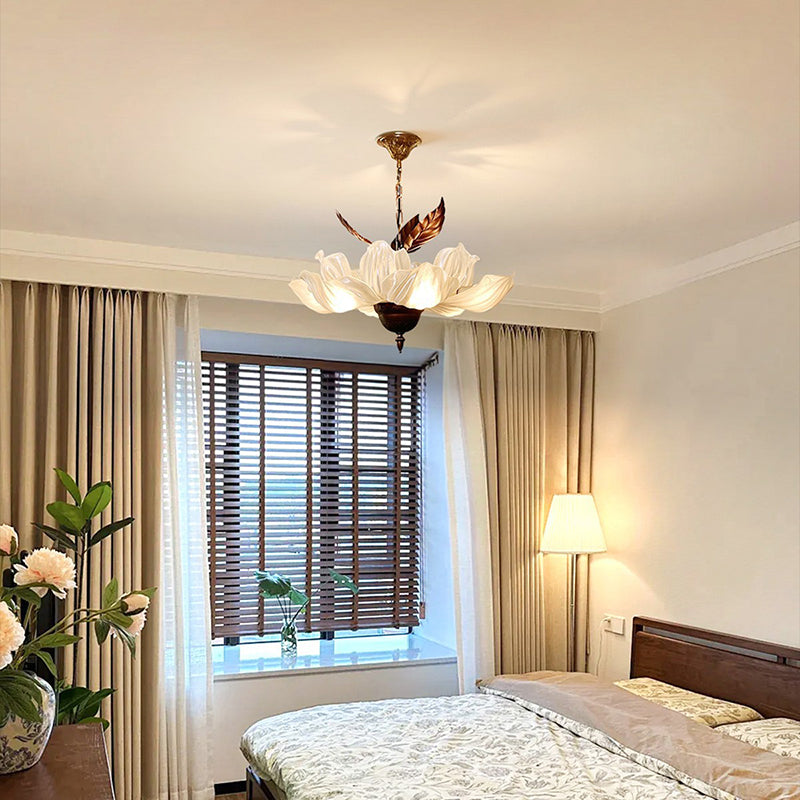 Traditional Petal Pendant Light