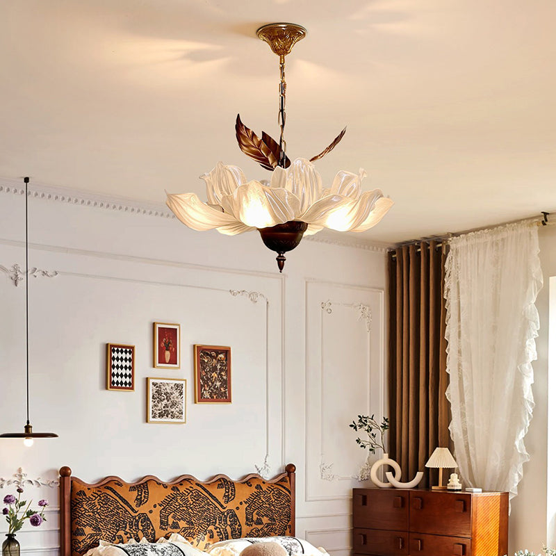 Traditional Petal Pendant Light