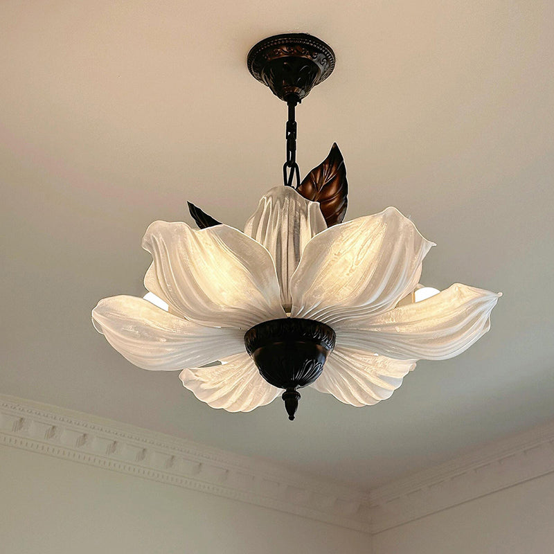 Traditional Petal Pendant Light