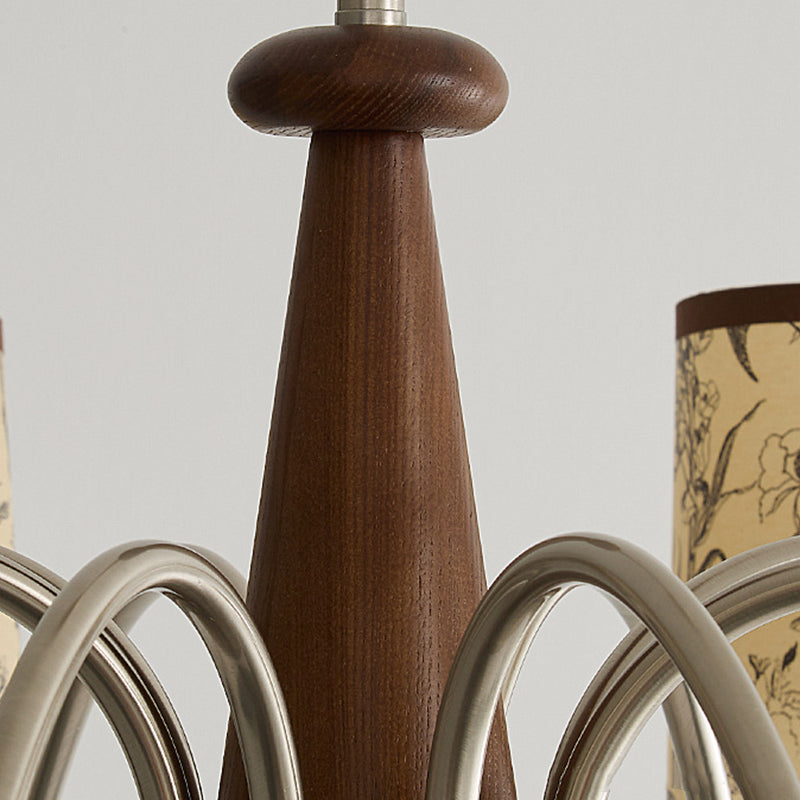 Contemporary Cylindrical Chandelier