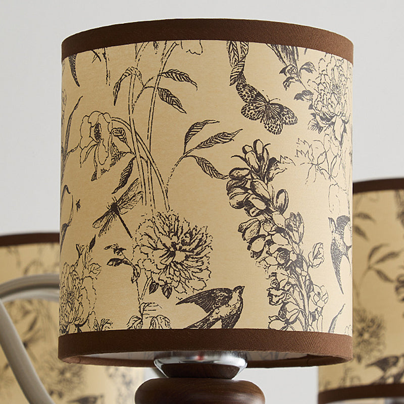 Contemporary Cylindrical Chandelier